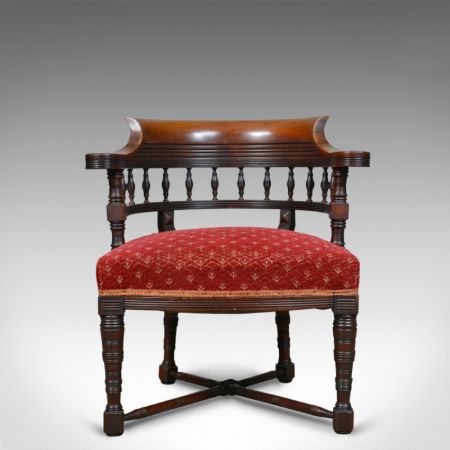 Antike viktorianische Stühle Nussbaum britisch ca 1900