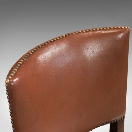 Antike edwardianische Esszimmerstühle Eiche britisch ca 17. Jh