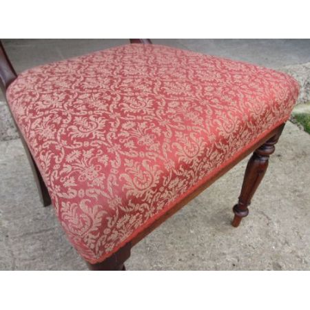 Viktorianische antike Mahagoni Stühle britisch ca 1860