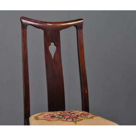 Antike britische Mahagoni Stühle ca 1920