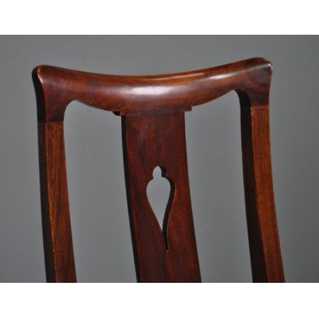 Antike britische Mahagoni Stühle ca 1920