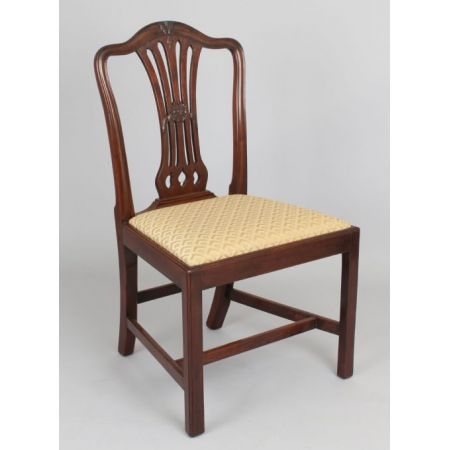 Antike britische Mahagoni Stühle viktorianisch ca 1860