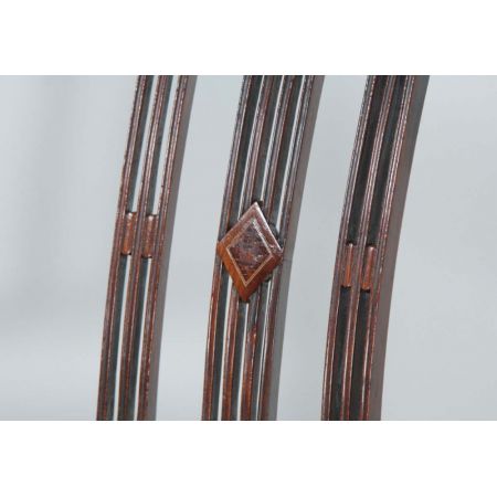 Georgianischer Regency Stuhl Mahagoni antik britisch ca 1820