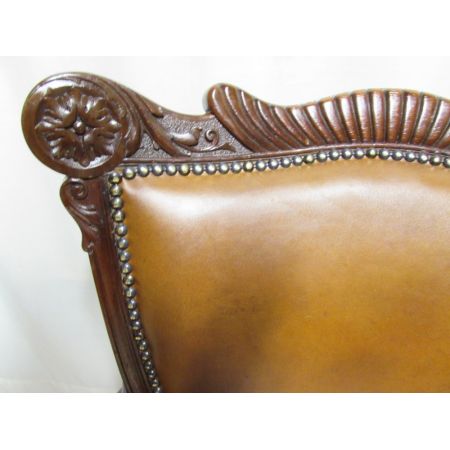 Viktorianischer britischer Mahagoni Stuhl original antik ca 1880