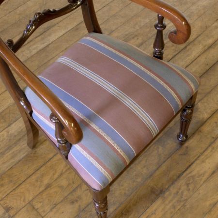 Antiker britischer Mahagoni Stuhl ca 1835