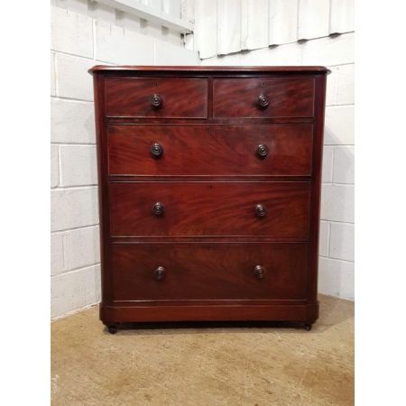 Viktorianische antike Mahagoni Kommode britisch ca 1880