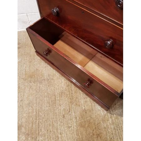 Viktorianische antike Mahagoni Kommode britisch ca 1880