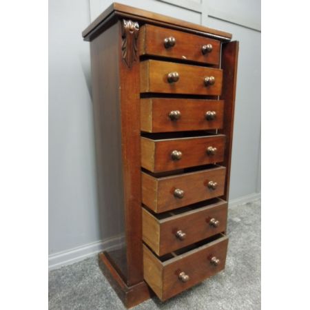 Antike britische Kommode Mahagoni ca 1880