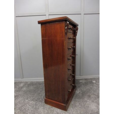 Antike britische Kommode Mahagoni ca 1880