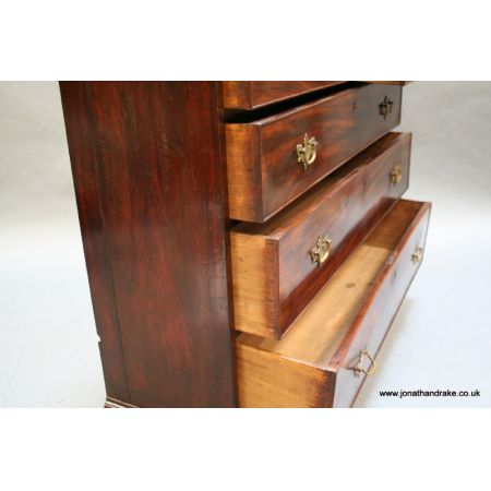 Georgianische antike Mahagoni Kommode englisch ca 1800