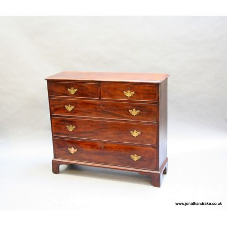 Georgianische antike Mahagoni Kommode englisch ca 1800