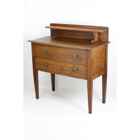 Edwardianische antike Arts & Crafts Kommode Eiche ca 1890