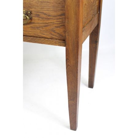 Edwardianische antike Arts & Crafts Kommode Eiche ca 1890