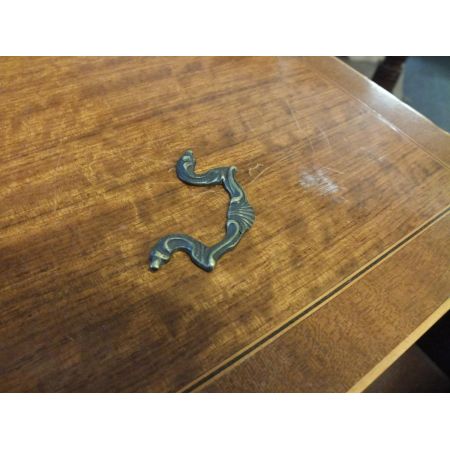 Antike georgianische Mahagoni Kommode Massivholz can 1920