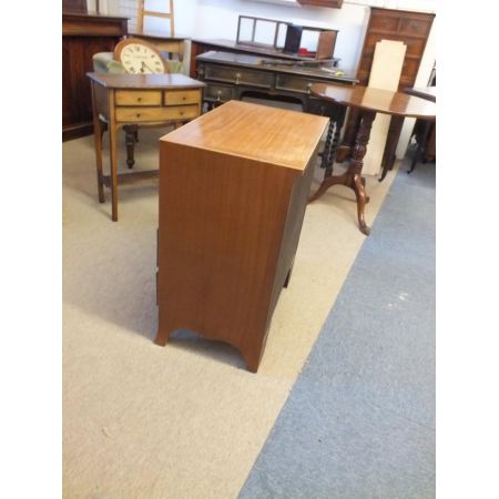 Antike georgianische Mahagoni Kommode Massivholz can 1920