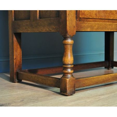 Antike britische Eichen Kommode ca 1920