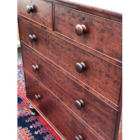 Viktorianische antike Mahagoni Kommode britisch ca 1880