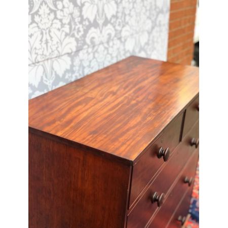 Viktorianische antike Mahagoni Kommode britisch ca 1880