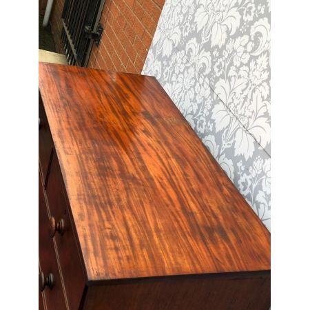 Viktorianische antike Mahagoni Kommode britisch ca 1880