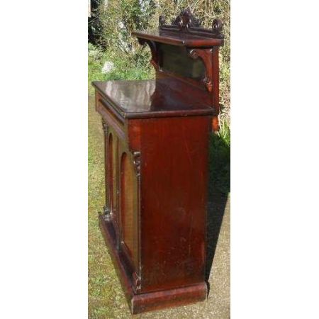 Viktorianisches antikes Mahagoni Sideboard Chiffonnier englisch ca 1850