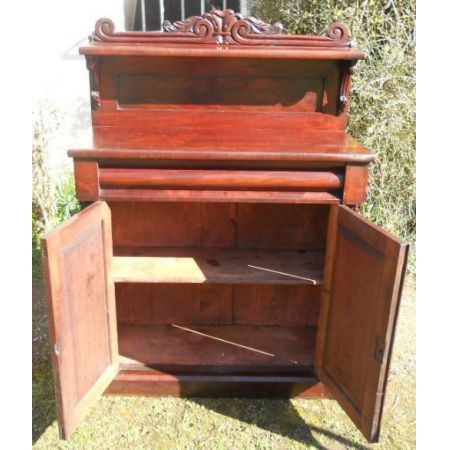 Viktorianisches antikes Mahagoni Sideboard Chiffonnier englisch ca 1850