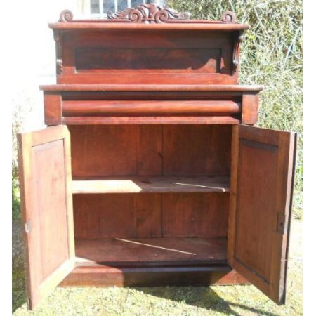 Viktorianisches antikes Mahagoni Sideboard Chiffonnier englisch ca 1850
