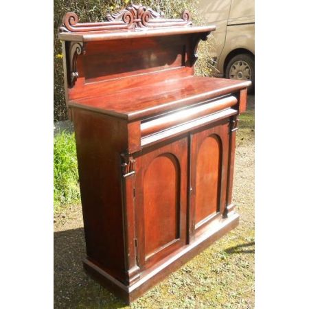 Viktorianisches antikes Mahagoni Sideboard Chiffonnier englisch ca 1850