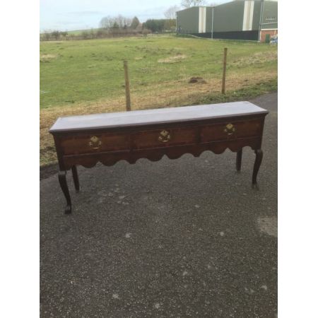 Antikes britisches Sideboard Eiche georgianisch ca 1770