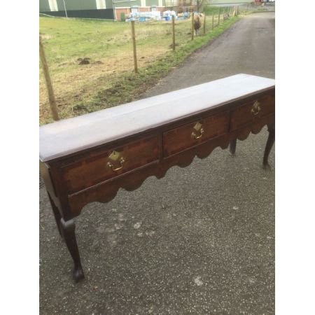 Antikes britisches Sideboard Eiche georgianisch ca 1770