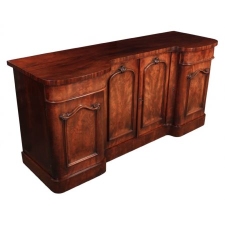 Viktorianischer antiker Sideboard Mahagoni englisch ca 1860