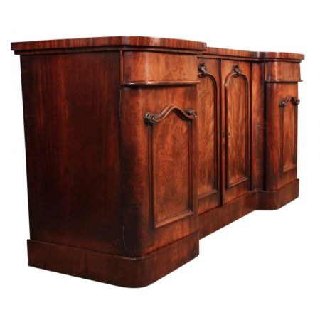Viktorianischer antiker Sideboard Mahagoni englisch ca 1860