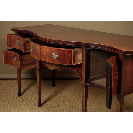Antikes britisches Mahagoni Sideboard ca 1820
