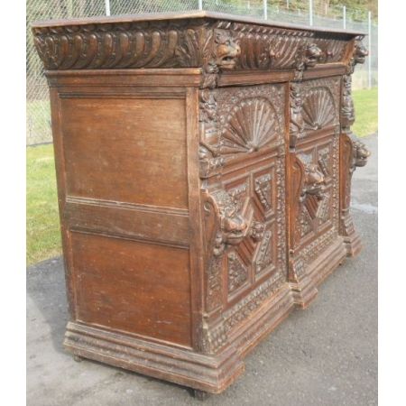Viktorianisches Eichen Sideboard antik englisch ca 1850