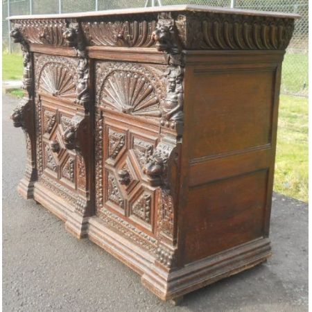 Viktorianisches Eichen Sideboard antik englisch ca 1850