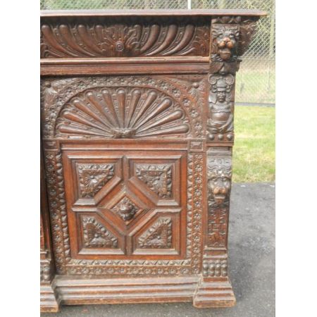 Viktorianisches Eichen Sideboard antik englisch ca 1850