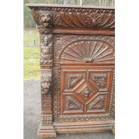 Viktorianisches Eichen Sideboard antik englisch ca 1850