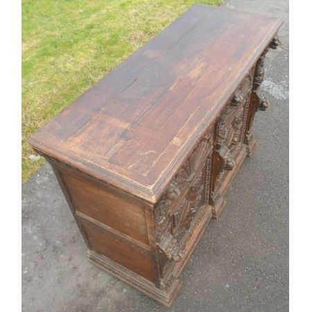 Viktorianisches Eichen Sideboard antik englisch ca 1850
