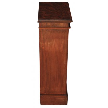 Antike britische Nussbaum Bücherregale ca 1920