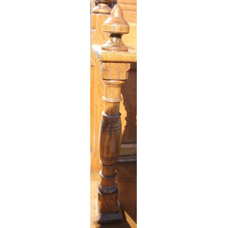 Antikes britisches Eichen Sideboard viktorianisch ca 1880