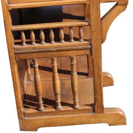 Antikes britisches Eichen Sideboard viktorianisch ca 1880