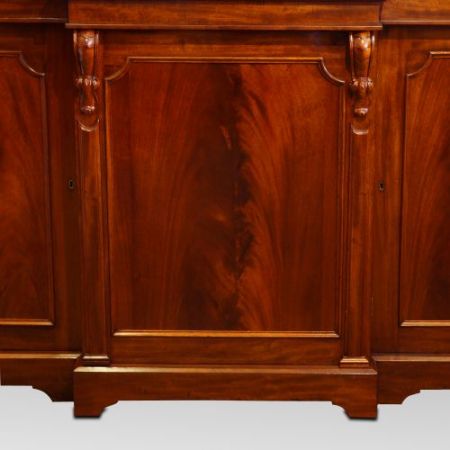 Antiker viktorianischer Bücherschrank Mahagoni ca 1870