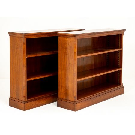 Antike viktorianische Eichen Bücherregale britisch ca 1890