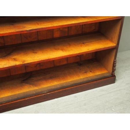 Viktorianisches antikes Bücherregal englisch ca 1890