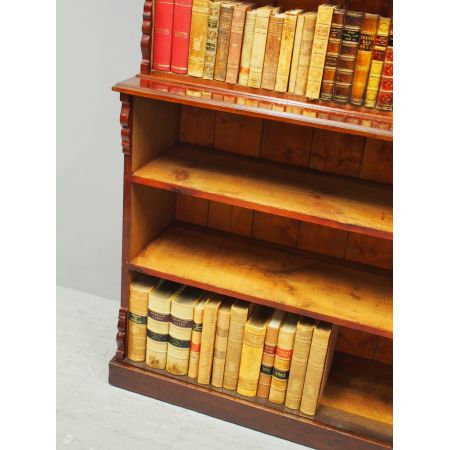 Viktorianisches antikes Bücherregal englisch ca 1890