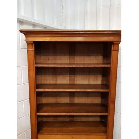 Viktorianisches antikes Bücherregal Esche englisch ca 1880