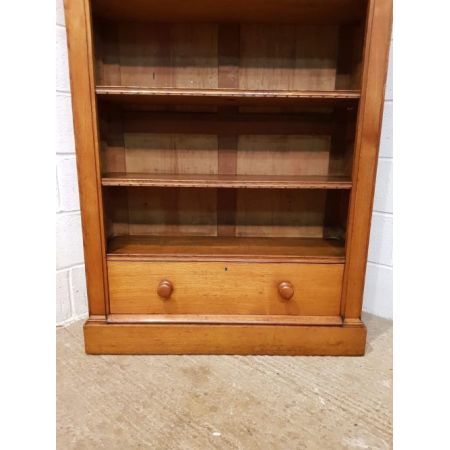 Viktorianisches antikes Bücherregal Esche englisch ca 1880