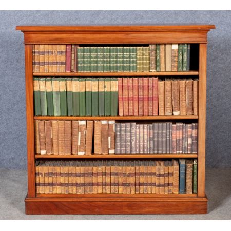 Antikes britisches Bücherregal Mahagoni viktorianisch ca 1900