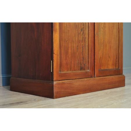 Antiker britischer Mahagoni Bücherschrank ca 1910