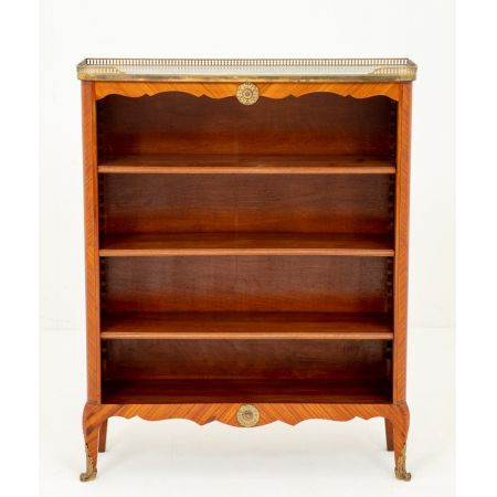 Antikes Satinholz Bücherregal französisch ca 1880