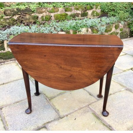 Georgianischer antiker Mahagoni Esstisch britisch ca 1750